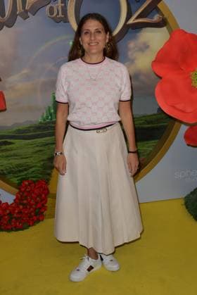 LAS VEGAS, NV - AUGUST 28: Pamela Abdy at the world premiere of The Wizard of Oz at Sphere in Las Vegas, Nevada on August 28, 2025. Copyright: xDeexCeexCarterx