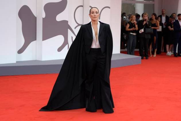 Noomi Rapace bei der Premiere des Kinofilms Bugonia auf der Biennale di Venezia 2025 82. Internationale Filmfestspiele von Venedig im Palazzo del Cinema. Venedig, 28.08.2025