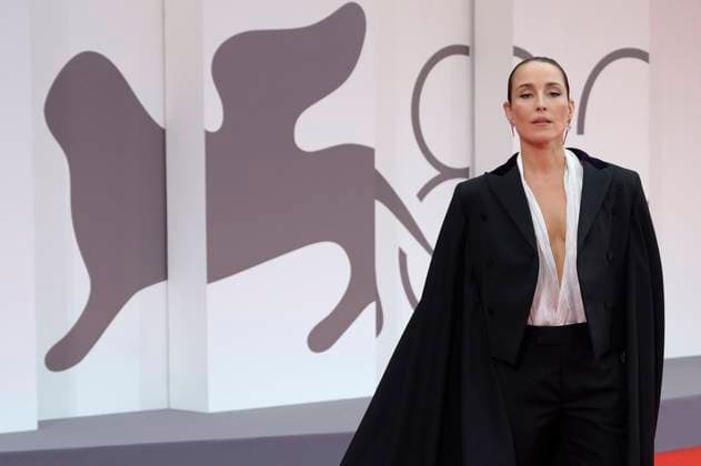 Noomi Rapace bei der Premiere des Kinofilms Bugonia auf der Biennale di Venezia 2025 82. Internationale Filmfestspiele von Venedig im Palazzo del Cinema. Venedig, 28.08.2025