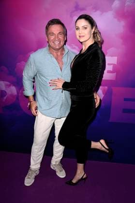 Peter Klein und Yvonne Woelke bei der Premiere der Reality-Show The Power im Alice Rooftop & Garden. Berlin, 28.08.2025