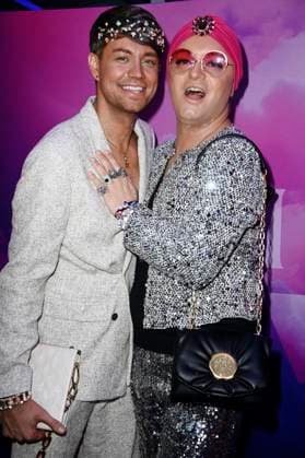 Marcell Damaschke und Julian F.M. Stoeckel bei der Premiere der Reality-Show The Power im Alice Rooftop & Garden. Berlin, 28.08.2025