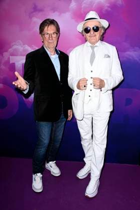 Arno Funke und Lo Graf von Blickensdorf bei der Premiere der Reality-Show The Power im Alice Rooftop & Garden. Berlin, 28.08.2025