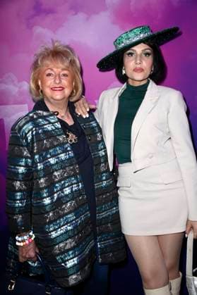 Stefanie Simon und Pauline Stolze bei der Premiere der Reality-Show The Power im Alice Rooftop & Garden. Berlin, 28.08.2025