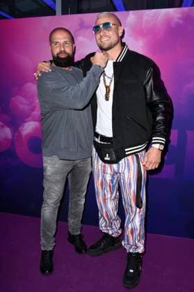 Jihad Ali Khan und Eric Sindermann bei der Premiere der Reality-Show The Power im Alice Rooftop & Garden. Berlin, 28.08.2025