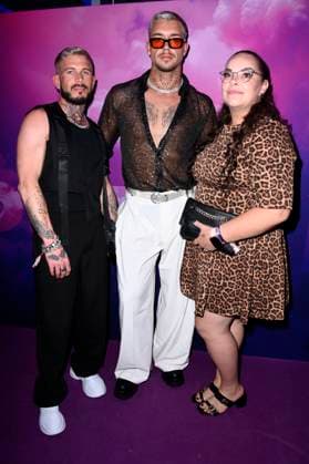 Lucas Schwarze und Gäste bei der Premiere der Reality-Show The Power im Alice Rooftop & Garden. Berlin, 28.08.2025