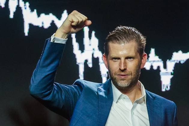 News Bilder des Tages Eric Trump speaks at Bitcoin Asia 2025 in Hong Kong HONG KONG, CHINA - AUGUST 29: Eric Trump, Executive Vice-President of the Trump Organization and son of United States President Donald Trump, attends the Bitcoin Asia 2025 conference, in Hong Kong, China, on August 29, 2025. The event touches on issues around Bitcoin development, geopolitics, economy, trade, innovation, tariff and other issues related to the industry, with worldwide leading companies, experts and investors attending the significant Bitcoin event to conduct exchanges, networking and socialization. Daniel Ceng Anadolu Hong Kong Hong Kong. Editorial use only. Please get in touch for any other usage.  Copyright: x2025xAnadoluxDanielxCengx