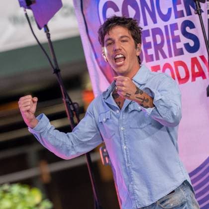 Role model performs live on today show at rockefeller plaza (new) role model performs live on today show at rockefeller plaza. August 29,2025, rockefeller plaza, new york, usa: singer-songwriter tucker pillsbury, known as role model, lit up rockefeller plaza this morning on the today show stage. The rising artist continues to build momentum following the release of his latest project kansas anymore and the viral success of his hit sally, when the wine runs out. credit: jorge estrellado thenews2 (Foto: Jorge Estrellado Thenews2 imago images) Role model performs live on today show at rockefeller plaza  Copyright: xjustjojox