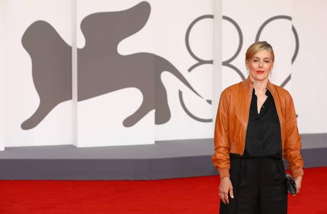 August 29, 2025, Venice, Veneto, Italy: French director VALERIE DONZELLI on the red carpet for the A Pied d Oeuvre Premiere screening at the 82nd Venice Film Festival at the Venice Lido, Italy. Venice Italy - ZUMAc179 20250829_zep_c179_089 Copyright: xMickaelxChavetx