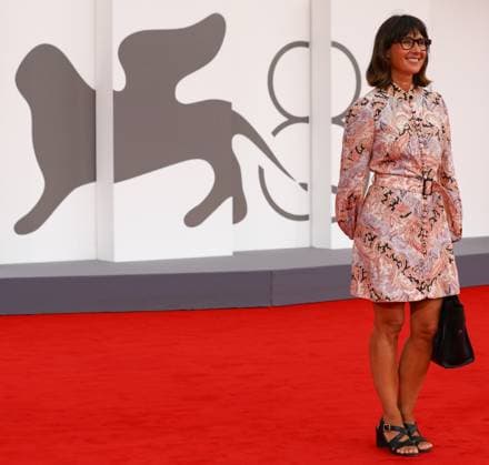 August 29, 2025, Venice, Veneto, Italy: ALEXIA LAROCHE-JOUBERT on the red carpet for the A Pied d Oeuvre Premiere screening at the 82nd Venice Film Festival at the Venice Lido, Italy. Venice Italy - ZUMAc179 20250829_zep_c179_101 Copyright: xMickaelxChavetx