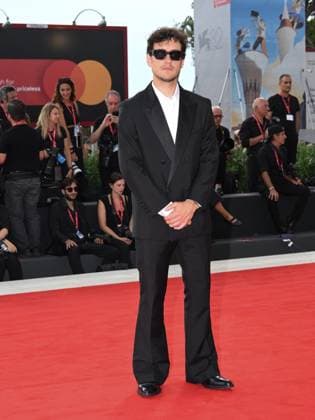 Venice, Italy: Venice, 82nd Venice International Film Festival 2025 - evening 3 - red carpet of the film A Pied D Oeuvre In the photo Ludovic Boukherma, Zoran Boukherma Venice Italy  - ZUMAp169 20250829_zea_p169_587 Copyright: xAlbertoxTerenghix