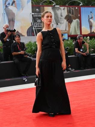 Venice, Italy: Venice, 82nd Venice International Film Festival 2025 - evening 3 - red carpet of the film A Pied D Oeuvre In the photo Lou Lampros Venice Italy  - ZUMAp169 20250829_zea_p169_593 Copyright: xAlbertoxTerenghix