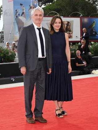 Venice, Italy: Venice, 82nd Venice International Film Festival 2025 - evening 3 - red carpet of the film A Pied D Oeuvre In the photo Audrey Ismael Venice Italy  - ZUMAp169 20250829_zea_p169_619 Copyright: xAlbertoxTerenghix