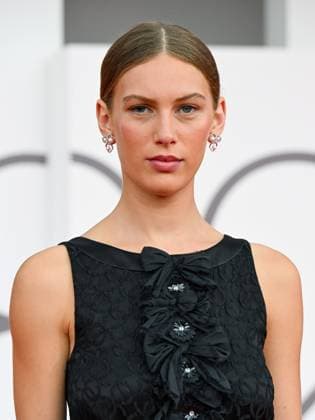 Venice, 82nd Venice International Film Festival 2025 - Evening 3 - Red Carpet for the film A Pied D Oeuvre - Pictured: Lou Lampros  Copyright: xManuelexMangiarottix xipa-agency.netx xPoolxPhotoxEventsx06x IPA_Agency_IPA63581543