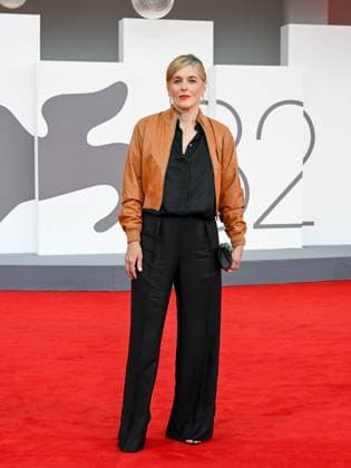 Venice, 82nd Venice International Film Festival 2025 - Evening 3 - Red Carpet for the film A Pied D Oeuvre - Pictured: Valérie Donzelli  Copyright: xManuelexMangiarottix xipa-agency.netx xPoolxPhotoxEventsx06x IPA_Agency_IPA63581605