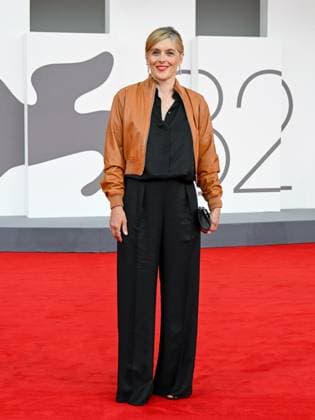 Venice, 82nd Venice International Film Festival 2025 - Evening 3 - Red Carpet for the film A Pied D Oeuvre - Pictured: Valérie Donzelli  Copyright: xManuelexMangiarottix xipa-agency.netx xPoolxPhotoxEventsx06x IPA_Agency_IPA63581606