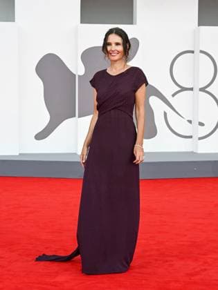 Venice, 82nd Venice International Film Festival 2025 - Evening 3 - Red Carpet for the film A Pied D Oeuvre - Pictured: Virginie Ledoyen  Copyright: xManuelexMangiarottix xipa-agency.netx xPoolxPhotoxEventsx06x IPA_Agency_IPA63581709