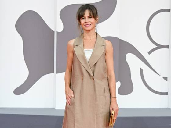 Venice, 82nd Venice International Film Festival 2025 - Evening 3 - Red Carpet for the film A Pied D Oeuvre - Pictured: Maura Del Pero  Copyright: xManuelexMangiarottix xipa-agency.netx xPoolxPhotoxEventsx06x IPA_Agency_IPA63581738
