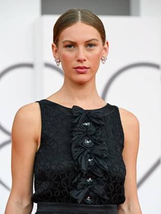 Venice, ITALY: Venice, 82nd Venice International Film Festival 2025 - Evening 3 - Red Carpet for the film A Pied D Oeuvre - Pictured: Lou Lampros Venice ITALY  - ZUMAp169 20250829_zea_p169_693 Copyright: xManuelexMangiarottix
