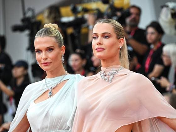Venice, 82nd Venice International Film Festival 2025 - Evening 3 - The red carpet for the film After The Hunt. Pictured are Lady Amelia and Eliza Spencer.  Copyright: xLadyxAmeliaxedxElizaxSpencerx xipa-agency.netx xPoolxPhotoxEventsx06x IPA_Agency_IPA63582783