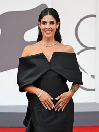 Venice, ITALY: Venice, 82nd Venice International Film Festival 2025 - Evening 3 - Red Carpet for the film After The Hunt - Pictured: Martina Luchena Venice ITALY  - ZUMAp169 20250829_zea_p169_862 Copyright: xManuelexMangiarottix