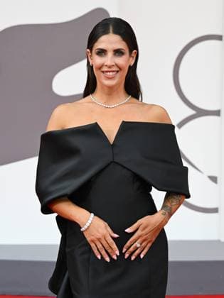 Venice, ITALY: Venice, 82nd Venice International Film Festival 2025 - Evening 3 - Red Carpet for the film After The Hunt - Pictured: Martina Luchena Venice ITALY  - ZUMAp169 20250829_zea_p169_865 Copyright: xManuelexMangiarottix