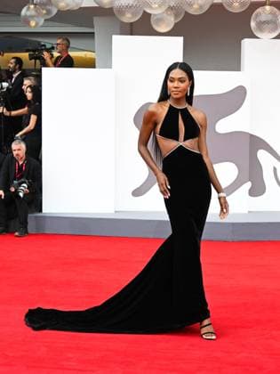 Venice, 82nd Venice International Film Festival 2025 - Evening 3 - The red carpet for the film After The Hunt. Pictured: Afiya Bennett  Copyright: xManuelexMangiarottix xipa-agency.netx xPoolxPhotoxEventsx06x IPA_Agency_IPA63583639