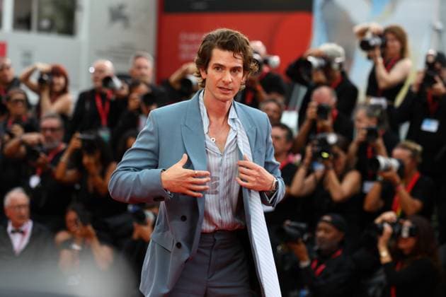 August 29, 2025, Venice, Veneto, Italy: ANDREW GARFIELD on the red carpet for the After the Hunt Premiere screening at the 82nd Venice Film Festival at the Venice Lido, Italy. Venice Italy - ZUMAc179 20250829_zep_c179_133 Copyright: xMickaelxChavetx