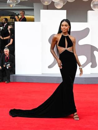 Venice, Italy: Venice, 82nd Venice International Film Festival 2025 - Evening 3 - The red carpet for the film After The Hunt. Pictured: Afiya Bennett Venice Italy  - ZUMAp169 20250829_zea_p169_967 Copyright: xManuelexMangiarottix