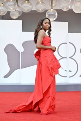 After The Hunt Red Carpet - The 82nd Venice International Film Festival Ayo Edebiri during After The Hunt Red Carpet - The 82nd Venice International Film Festival, Venice, Italy 29 August 2025, Credit:Maria Laura Antonelli Avalon Italy, Venice  Copyright: xMariaxLauraxAntonellix xAvalonx 1032404196