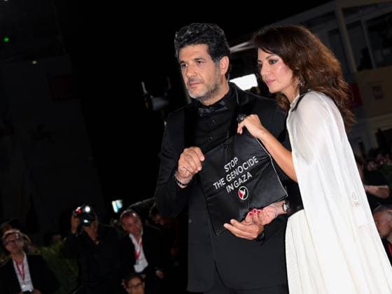 Venice, 82nd Venice International Film Festival 2025 - Evening 3 - Red Carpet for the film Calle Malaga - Pictured: Nabil Ayouch and Maryam Touzani  Copyright: xAlbertoxTerenghix xipa-agency.netx xPoolxPhotoxEventsx06x IPA_Agency_IPA63588301