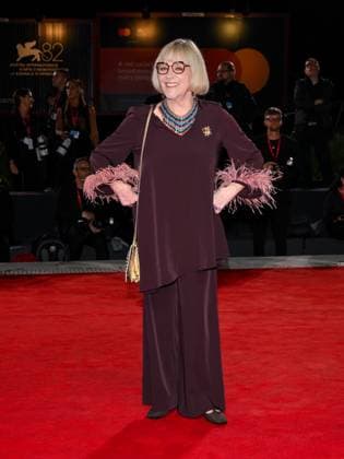 Venice, 82nd Venice International Film Festival 2025 - Evening 3 - Red Carpet for the film Eojjeol Suga Eopda (No Other Choice) - Pictured: Carmen Maura  Copyright: xAlbertoxTerenghix xipa-agency.netx xPoolxPhotoxEventsx06x IPA_Agency_IPA63588320