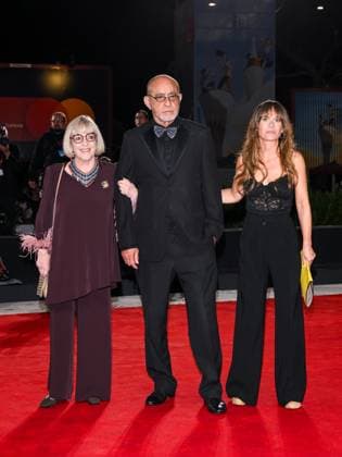 Venice, 82nd Venice International Film Festival 2025 - evening 3 - red carpet of the film Eojjeol Suga Eopda (No Other Choice) - Pictured: Carmen Maura, Ahmed Boulane and Marta Etura  Copyright: xAlbertoxTerenghix xipa-agency.netx xPoolxPhotoxEventsx06x IPA_Agency_IPA63588337