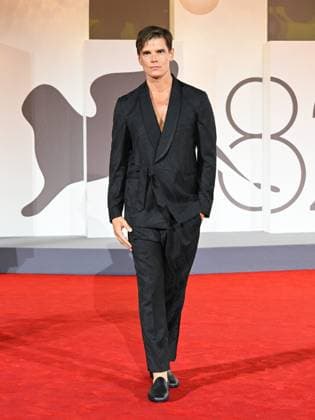 Venice, 82nd Venice International Film Festival 2025 - Evening 3 - The Red Carpet for the Film Eojjeol Suga Eopda (No Other Choice). Pictured is Alessandro Egger.  Copyright: xManuelexMangiarottix xipa-agency.netx xPoolxPhotoxEventsx06x IPA_Agency_IPA63588701