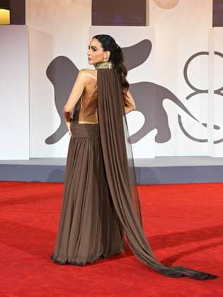 Venice, 82nd Venice International Film Festival 2025 - Night 3 - The Red Carpet for the Film Eojjeol Suga Eopda (No Other Choice). Pictured: Rocío Osorno  Copyright: xManuelexMangiarottix xipa-agency.netx xPoolxPhotoxEventsx06x IPA_Agency_IPA63590854