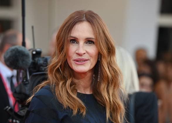August 29, 2025, Venezia, Italy: Julia Roberts attends the red carpet of the movie After the hunt at 82nd Venice Film Festival. Venezia Italy - ZUMAs197 20250829_aaa_s197_376 Copyright: xAntoninoxD Espositox