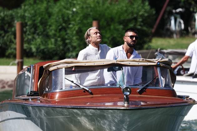 Venice, 82nd Venice International Film Festival - Day 3 - Arrivals at the Hotel Excelsior pier. Pictured: Mads Mikkelsen  Copyright: xAlessandroxBremecx xipa-agency.netx xx IPA_Agency_IPA63594645