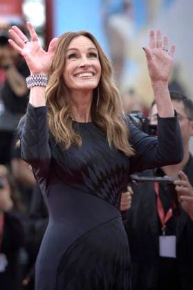 Julia Roberts attends the After The Hunt red carpet during the 82nd Venice International Film Festival in Venice, Italy on Friday, August 29, 2025.  VEN20250820102 RoccoxSpaziani