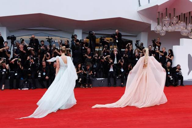 News - After The Hunt Red Carpet - The 82nd Venice International Film Festival Lady Eliza and Lady Amelia Spencer attend the After The Hunt red carpet during the 82nd Venice International Film Festival on August 29, 2025 in Venice, Italy. Photo: Cinzia Camela. Lido di Venezia Palazzo del Cinema Italy Copyright: xCinziaxCamelax xLiveMediax LPN_1999123