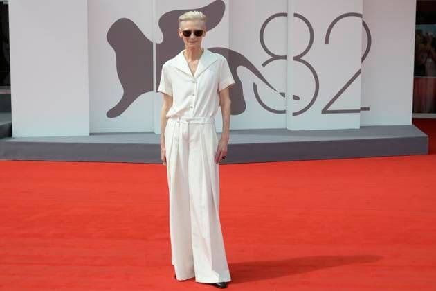August 30, 2025, Venice Lido, Italy: Tilda Swinton attends the red carpet of movie Broken English at 82nd Venice Film Festival at Palazzo del cinema. Venice Lido Italy - ZUMAs197 20250830_aaa_s197_071 Copyright: xMarioxCartellix