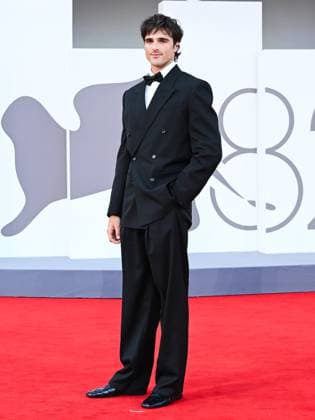 Venice, ITALY: Venice, 82nd Venice International Film Festival 2025 - Evening 4 - Red Carpet for the film Frankenstein. Pictured: Jacob Elordi Venice ITALY  - ZUMAp169 20250830_zea_p169_1357 Copyright: xManuelexMangiarottix