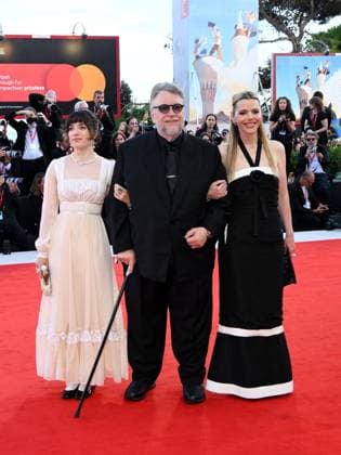 Venice, 82nd Venice International Film Festival 2025 - Evening 4 - Red Carpet for the film Frankenstein Pictured: Marisa del Toro, Guillermo del Toro, Kim Morgan  Copyright: xAlbertoxTerenghi PoolxPhotoxEventsx06x xipa-agency.netx xPoolxPhotoxEventsx06x IPA_Agency_IPA63682301