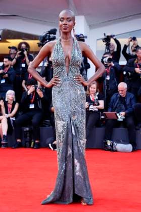 Madisin Rian bei der Premiere des Kinofilms Frankenstein auf der Biennale di Venezia 2025 82. Internationale Filmfestspiele von Venedig im Palazzo del Cinema. Venedig, 30.08.2025