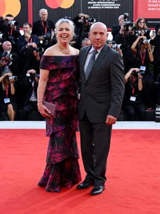 Venice, 82nd Venice International Film Festival 2025 - evening 4 - red carpet of the film Frankenstein Pictured: Sylvie Dale, Miles Dale  Copyright: xAlbertoxTerenghi PoolxPhotoxEventsx06x xipa-agency.netx xPoolxPhotoxEventsx06x IPA_Agency_IPA63683813