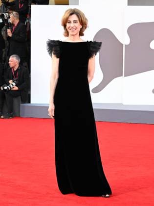 Venice, 82nd Venice International Film Festival 2025 - Evening 4 - Red Carpet for the Film Frankenstein. Pictured: Fernanda Torres  Copyright: xManuelexMangiarottix xipa-agency.netx xPoolxPhotoxEventsx06x IPA_Agency_IPA63687255