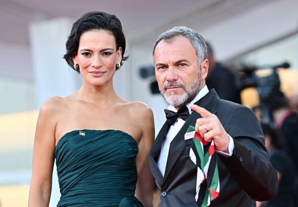 Kineo prize Red Carpet - The 82nd Venice International Film Festival Massimiliano Gallo, Shalana Santana during Kineo prize Red Carpet - The 82nd Venice International Film Festival, Venice, Italy 30 August 2025, Credit:Maria Laura Antonelli Avalon Italy, Venice  Copyright: xMariaxLauraxAntonellix xAvalonx 1032703237