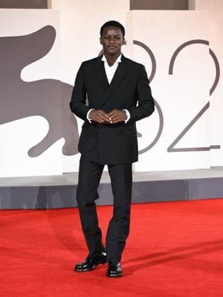 Venice, Italy: Venice, 82nd Venice International Film Festival 2025 - Evening 4 - Red Carpet for the film A Prophet: The Series. Pictured: Mamadou Sidibe Venice Italy  - ZUMAp169 20250830_zea_p169_1672 Copyright: xSimonexComix