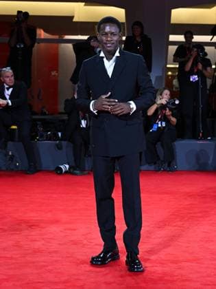 Venice, ITALY: Venice, 82nd Venice International Film Festival 2025 - Evening 4 - Red Carpet of the Film Un Prophete (A Prophet: The Series) - Pictured: Mamadou SidibÃ Venice ITALY  - ZUMAp169 20250830_zea_p169_1694 Copyright: xManuelexMangiarottix