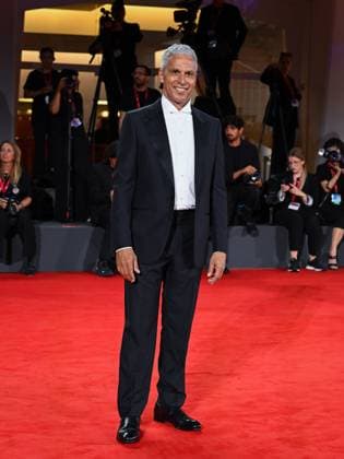 Venice, ITALY: Venice, 82nd Venice International Film Festival 2025 - Evening 4 - Red Carpet of the Film Un Prophete (A Prophet: The Series) - Pictured: Sami Bouajila Venice ITALY  - ZUMAp169 20250830_zea_p169_1676 Copyright: xManuelexMangiarottix