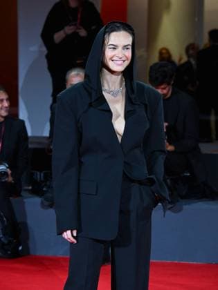 Venice, ITALY: Venice, 82nd Venice International Film Festival 2025 - Evening 4 - Red Carpet for the film The Valley of Smiles - Pictured: Kasia Smutniak Venice ITALY  - ZUMAp169 20250830_zea_p169_1940 Copyright: xManuelexMangiarottix