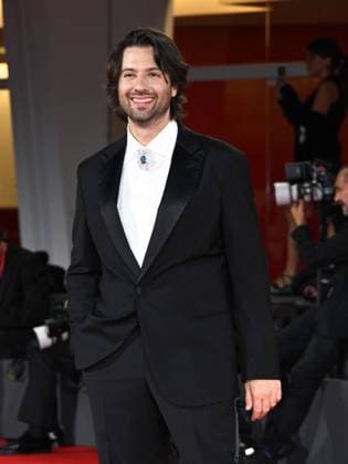 Venice, Italy: Venice, 82nd Venice International Film Festival 2025 - Evening 4 - Red Carpet for the film Valley of Smiles. Pictured is Paolo Strippoli. Venice Italy  - ZUMAp169 20250830_zea_p169_1901 Copyright: xSimonexComix